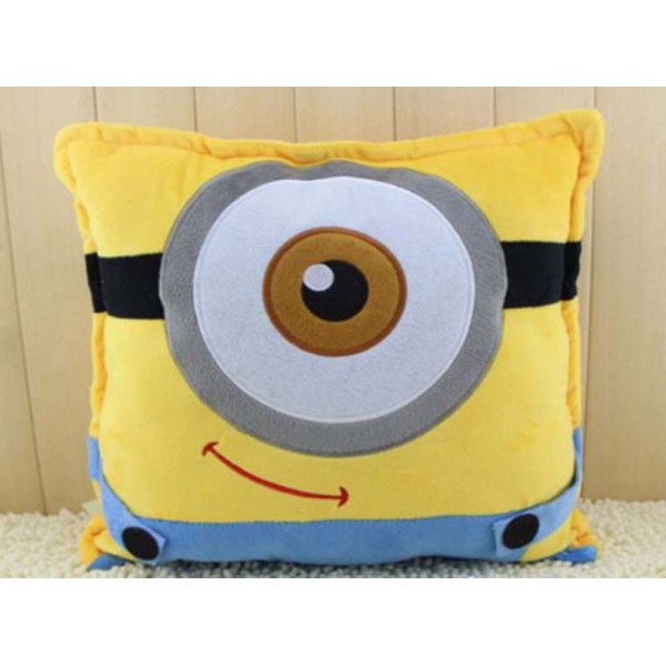 Big Minion 3D One Eye Plush Soft Toy Pillow Cushion
